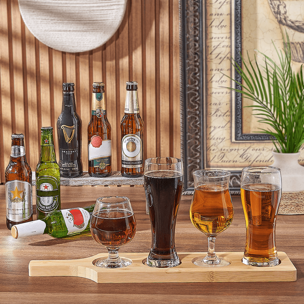 Beer Flight Sampler, beer gift, beer, beer flight board gift, beer flight board, Canada delivery