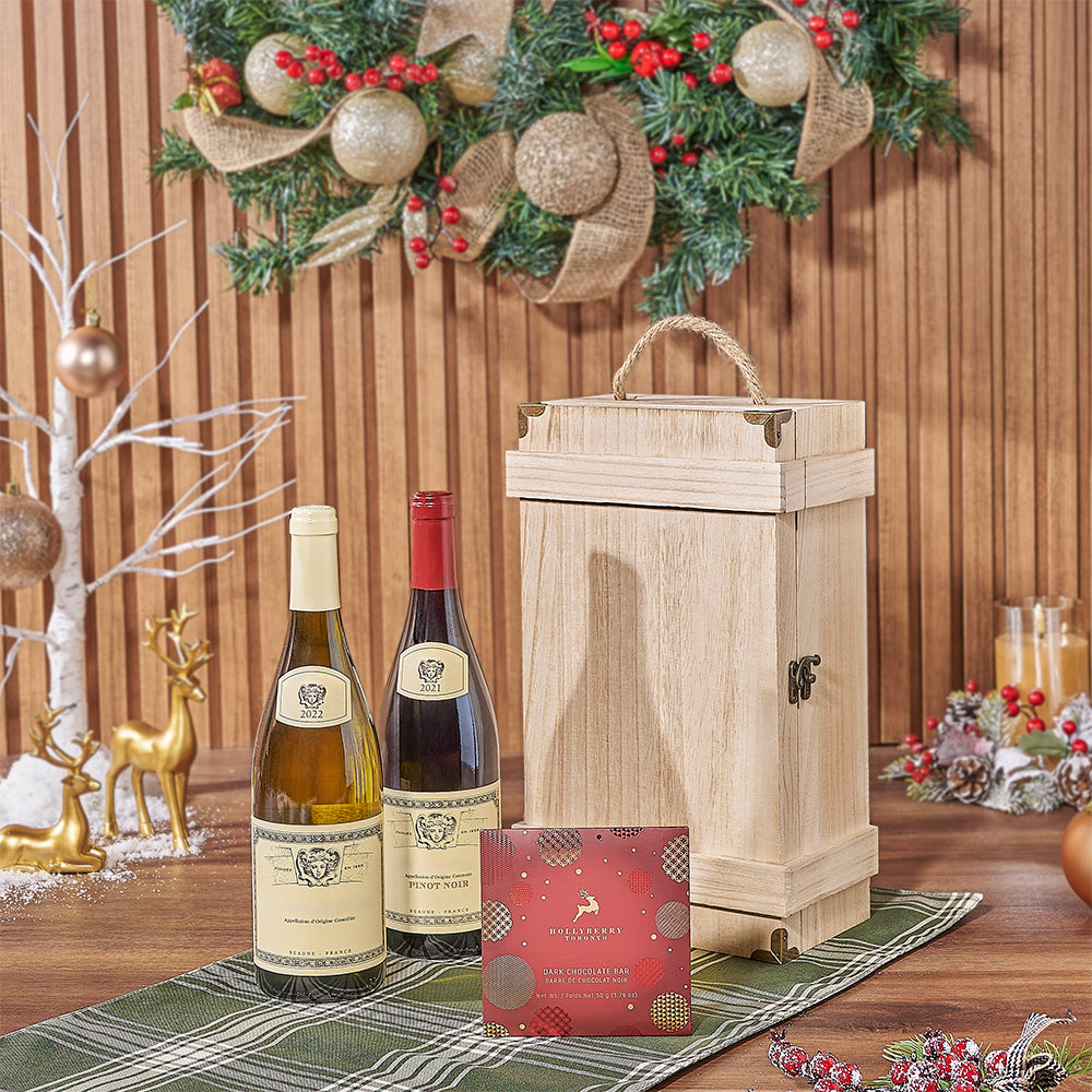 Dual Wine Box Gift Set – how the gift is presented