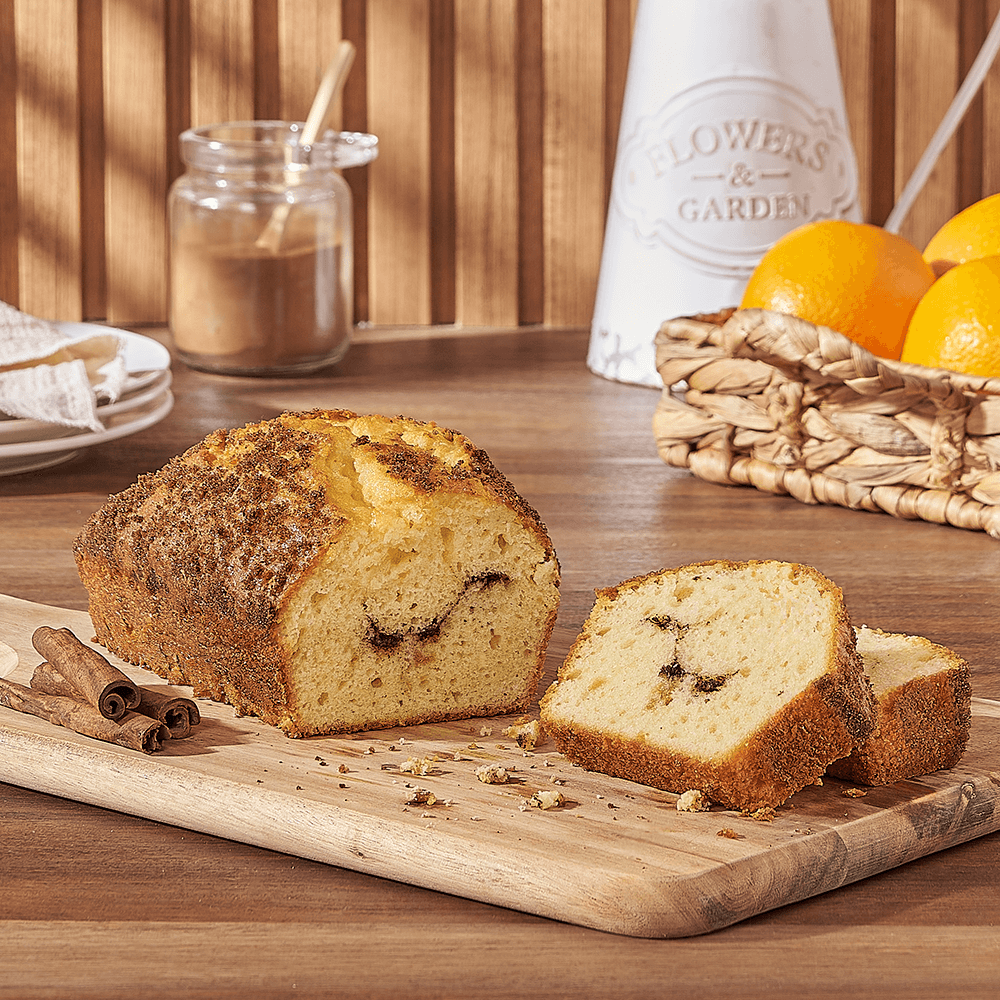 Classic Cinnamon Loaf – how the gift is presented