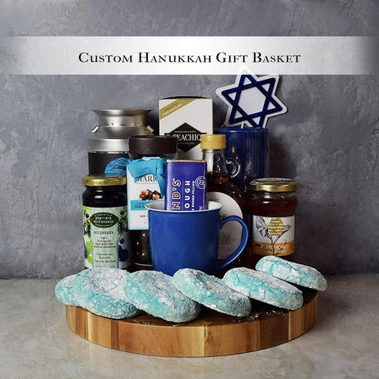 Custom Hanukkah Gift Basket - Canada Baskets - Canada Baskets Delivery