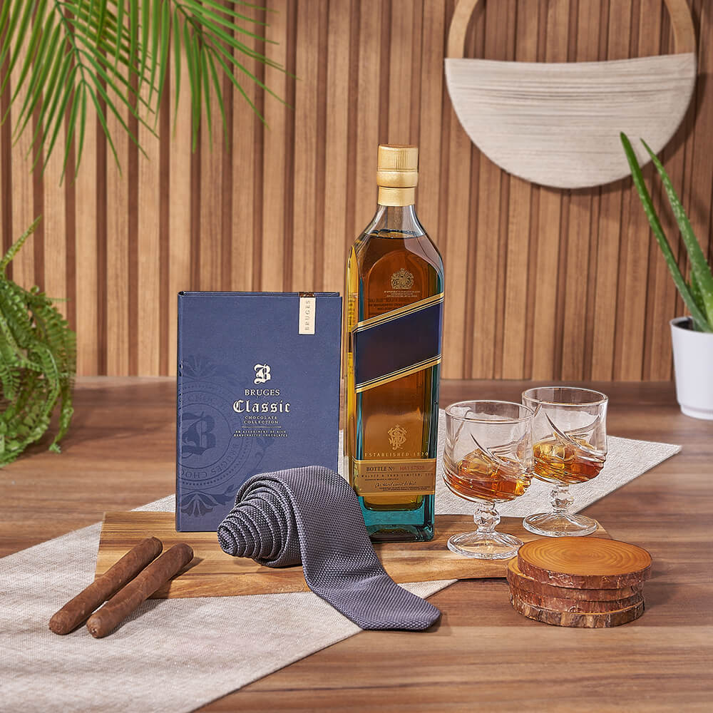 Executive Spirits & Cigar Gift, liquor gift, liquor, cigar gift, cigar, Canada delivery