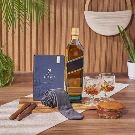 Executive Spirits & Cigar Gift, liquor gift, liquor, cigar gift, cigar, Canada delivery
