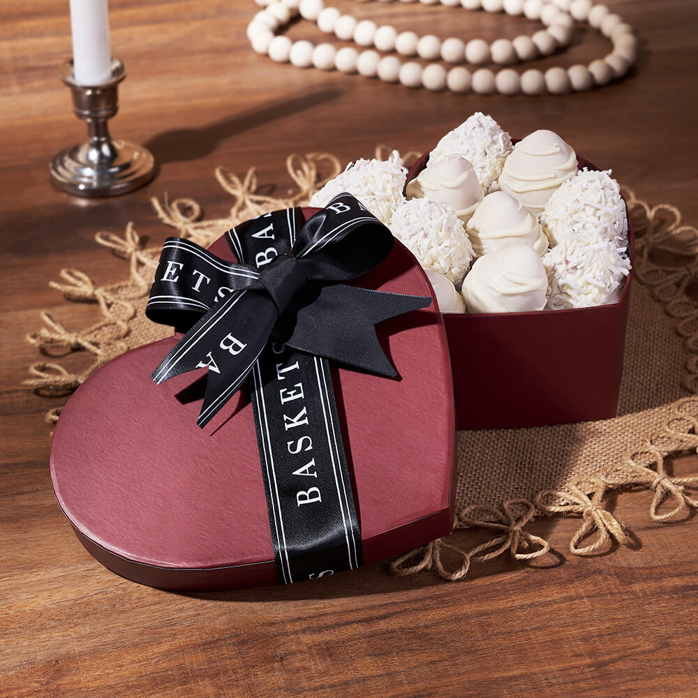 White Chocolate Dipped Strawberry Gift – how the gift is presented