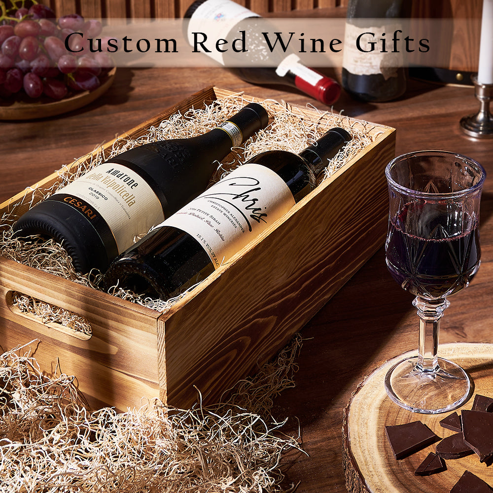 Red Wine Gifts from Canada Baskets - Wine Gift Basket - Canada Delivery