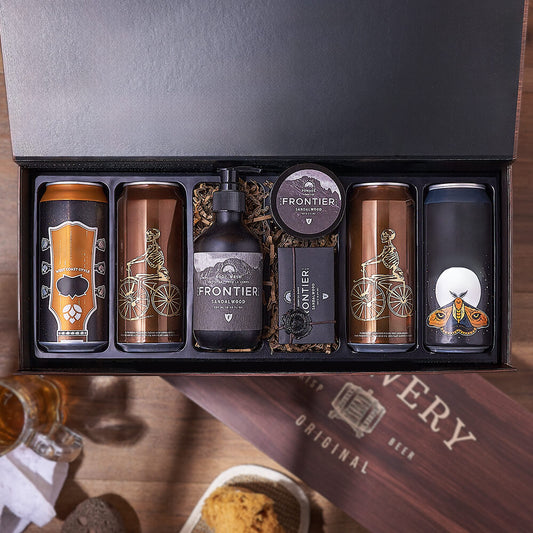 Sandalwood & Craft Brew Box, beer gift, beer, spa gift, spa, Canada delivery