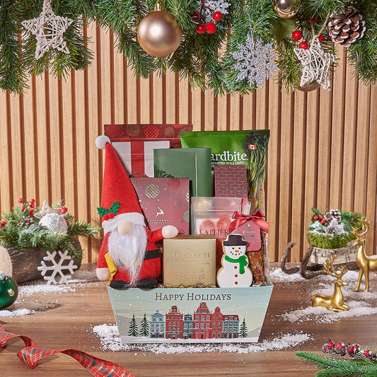 Santa’s Gourmet Snack & Treat Set, christmas gift, christmas, chocolate gift, chocolate, Canada delivery