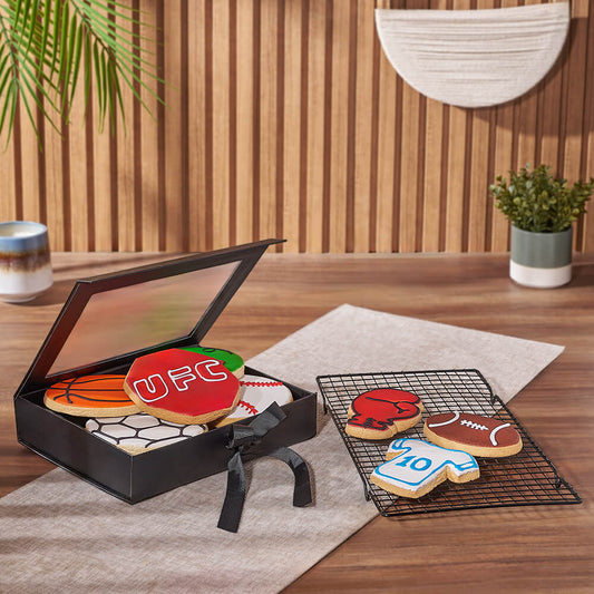 Sports Cookie Gift Box, cookie gift, cookie, sports gift, sports, Canada delivery