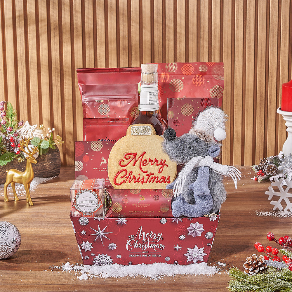Twas the Night Before Christmas Gift Set, liquor gift, liquor, chocolate gift, chocolate, christmas gift, christmas, Canada delivery