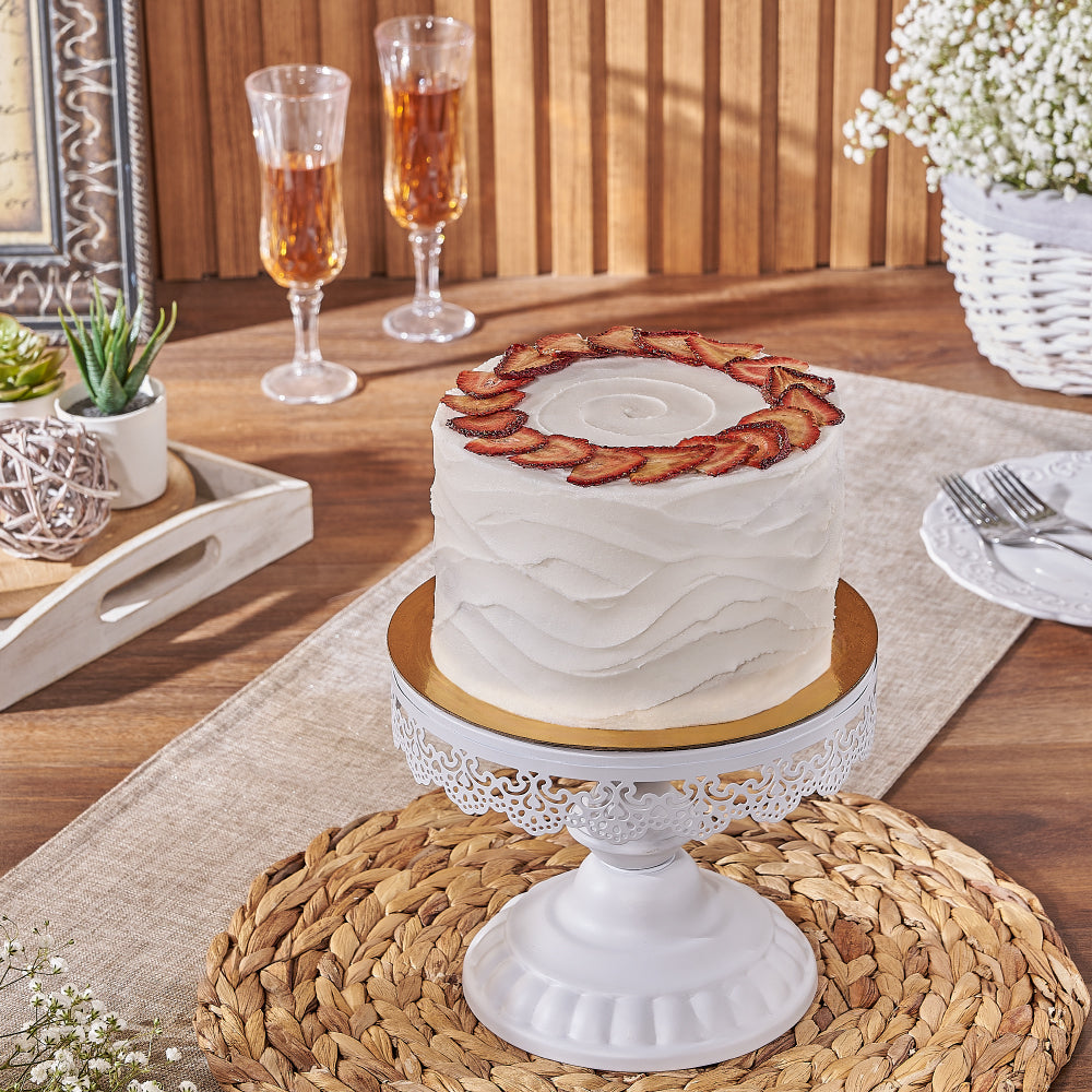 6-Inch Moist Vanilla Cake – how the gift is presented