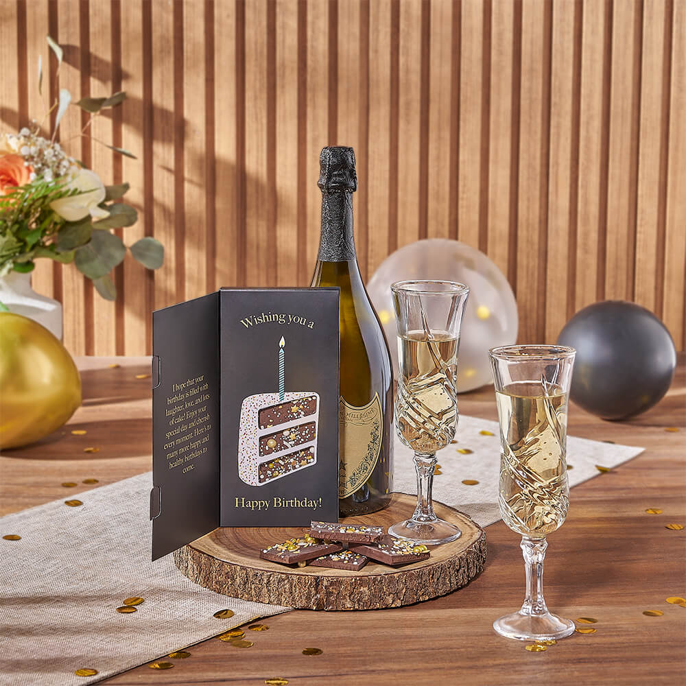 Wonderful Birthday Champagne Gift Set, champagne gift, champagne, sparkling wine gift, sparkling wine, birthday gift, birthday, Canada delivery