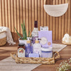 Lavender Spring Spa Gift Set from Canada Baskets is an exquisite gift for anyone looking to relax in style - Canada Delivery