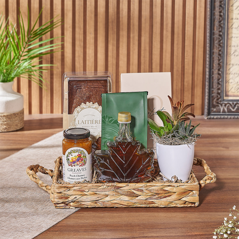 Harbord Coffee &amp; Cake Basket, a delightful gesture to express your sentiments. Canada Baskets - Canada Delivery