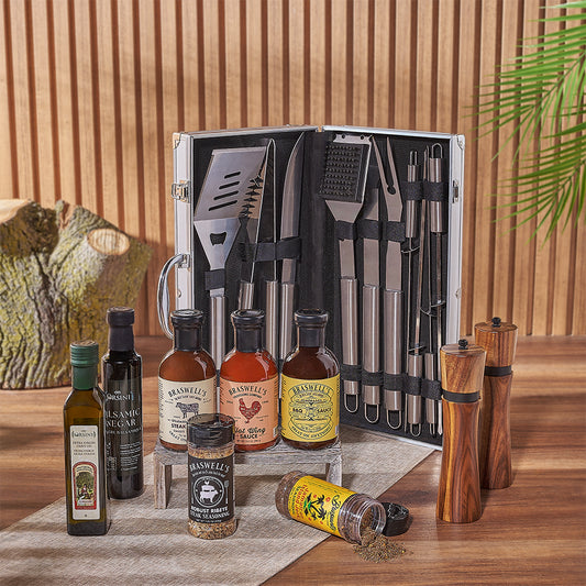 Zesty Barbeque Grill Gift Set - Grill gift baskets - Canada Delivery