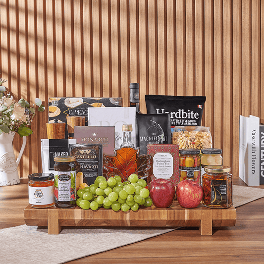 Great Kosher Gift Board, kosher gift, kosher, wine gift, wine, kosher wine gift, kosher wine, fruit gift, fruit, Canada delivery