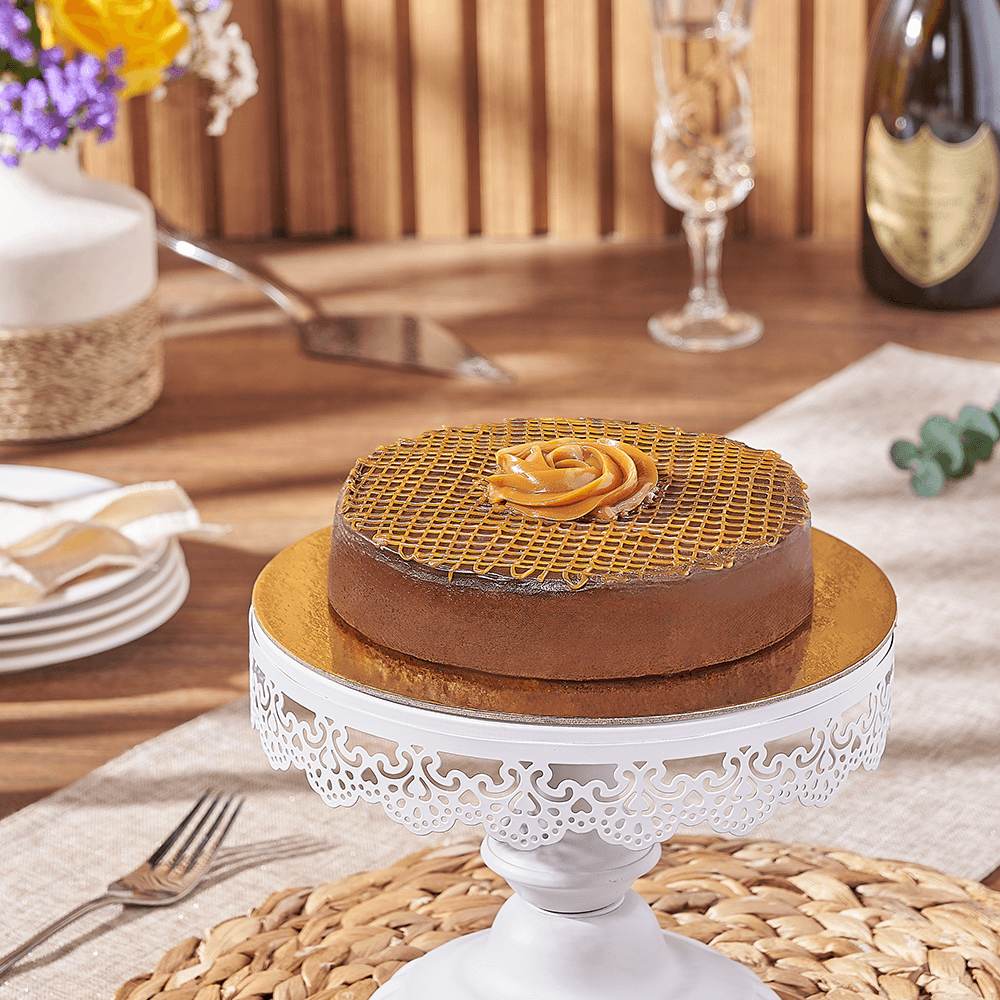 Pure Chocolate Flourless Cake – how the gift is presented