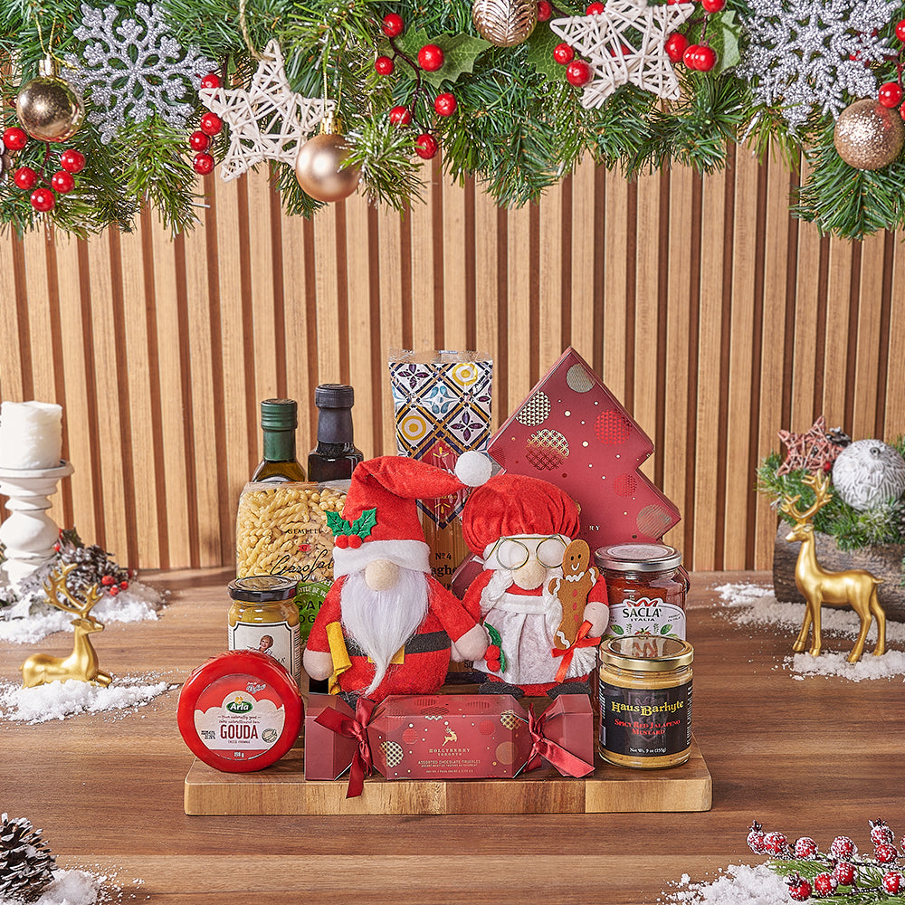 An Italian Christmas Spread, chocolate gift, chocolate, christmas gift, christmas, pasta gift, pasta, Canada delivery