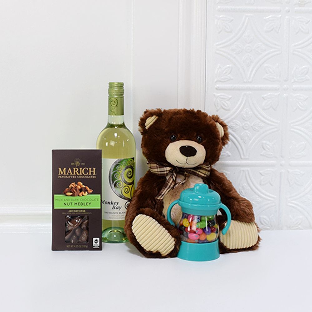 Baby Bear Sweet Celebration Set from Canada Baskets -  Canada Delivery