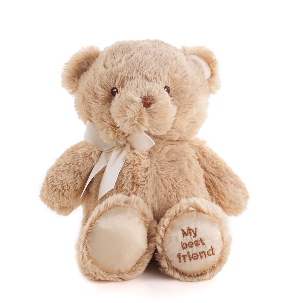 My Best Friend Plush Bear Gift Basket for New Baby Arrival – how the gift is presented