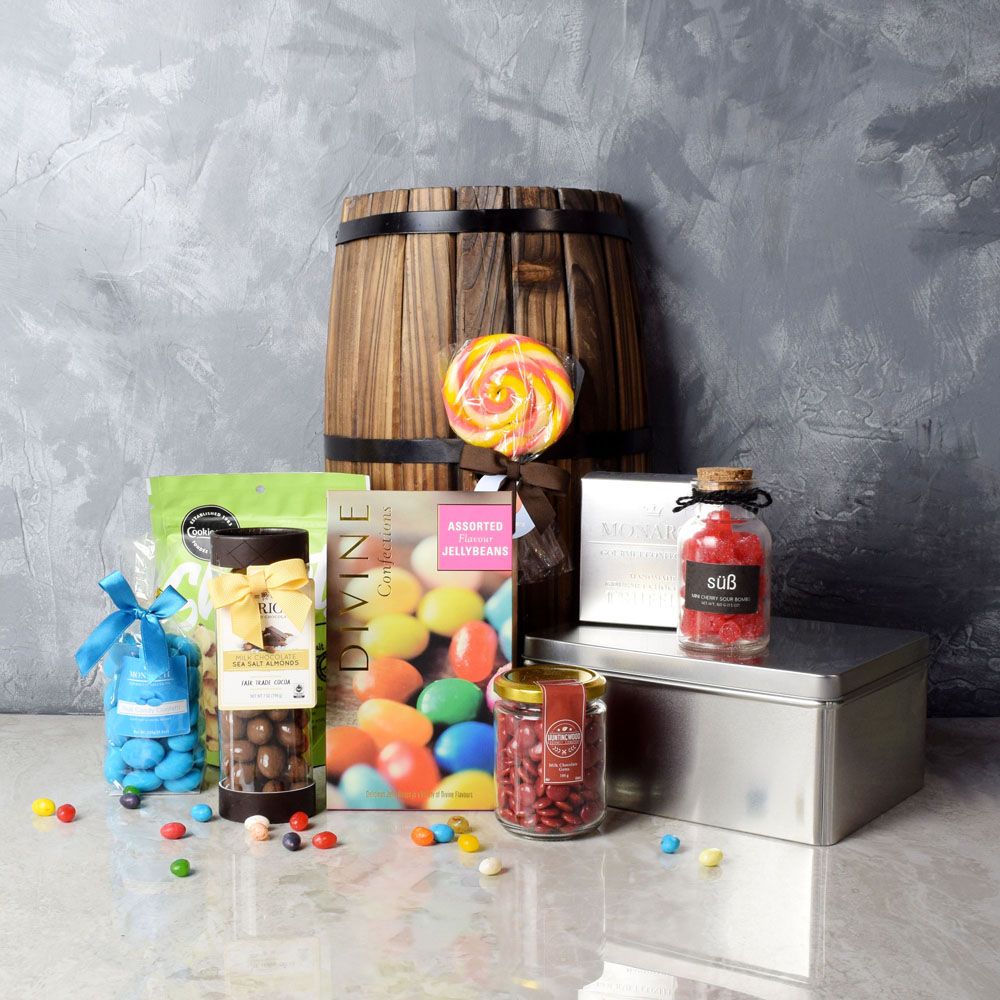 Candy Paradise Gift Basket Gourmet Gift Basket from - Canada Baskets -  Canada Delivery