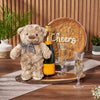 Cheers Cookie & Champagne Gift Set, champagne gift, champagne, cookie gift, cookie, sparkling wine gift, sparkling wine, Canada delivery