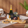 Cheese & Champagne Celebration Gift Set, champagne gift, champagne, sparkling wine gift, sparkling wine, cheese board gift, cheese board, Canada delivery