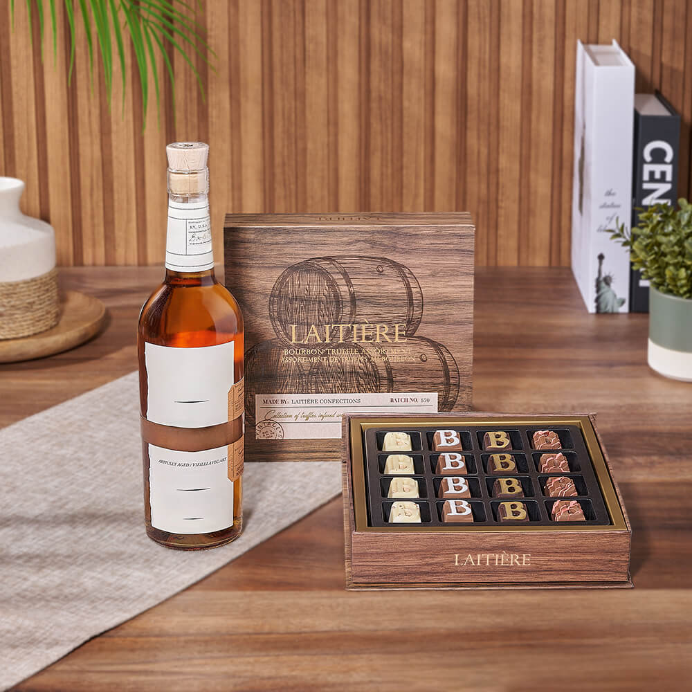 Chocolate &amp; Liquor Pairing Gift, liquor gift, liquor, chocolate gift, chocolate, Canada delivery