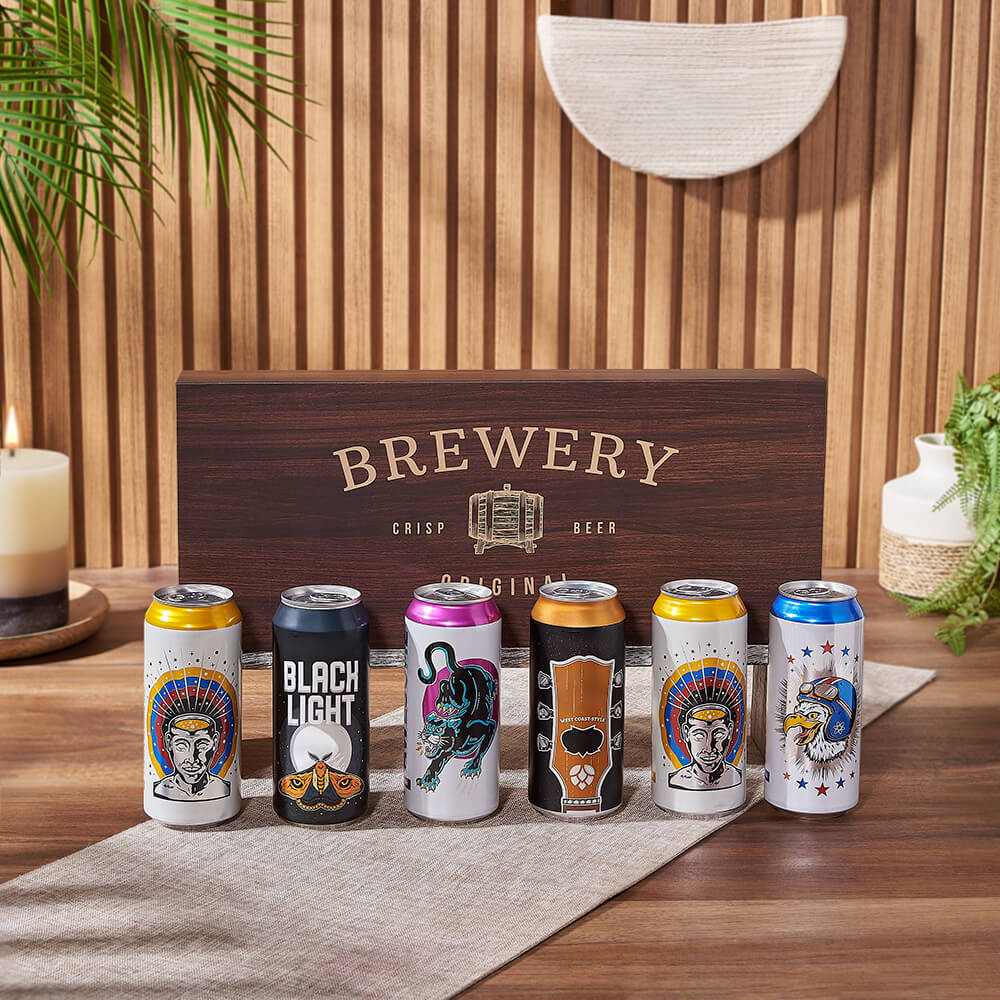 Premium Craft Beer Gift Box – how the gift is presented
