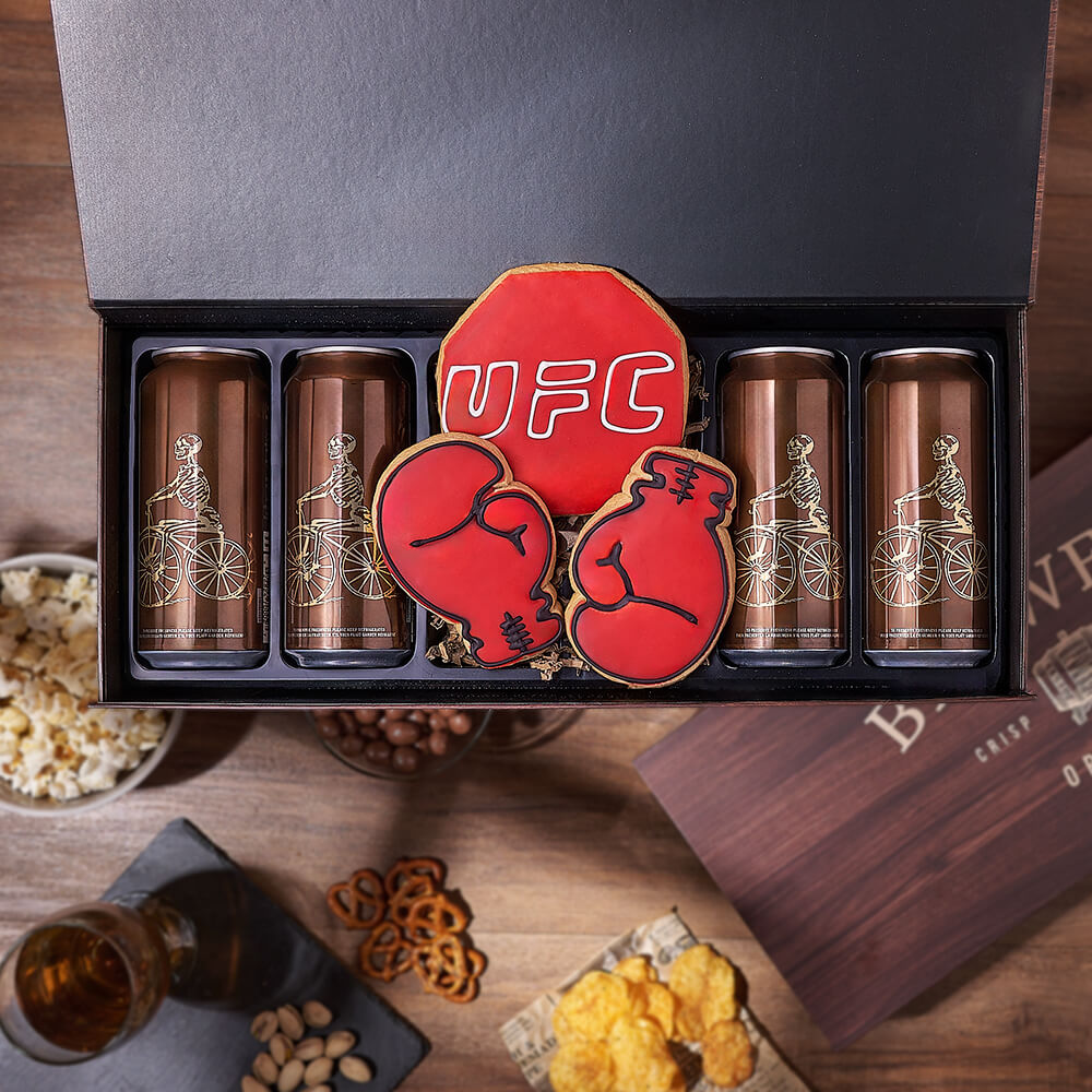 Craft Beer &amp; Boxing Gift Box, beer gift, beer, sports gift, sports, boxing gift, boxing, Canada delivery