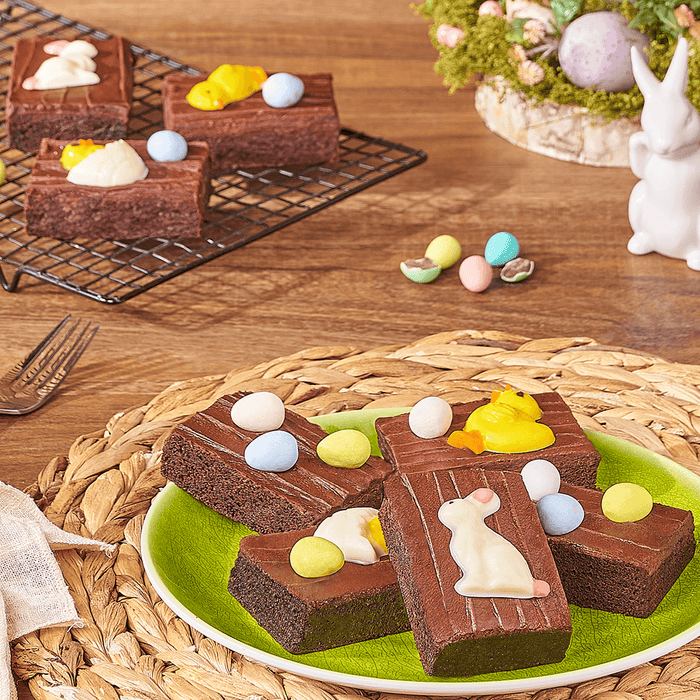 Easter Brownies, easter gift, easter, baked goods gift, baked goods, Canada delivery