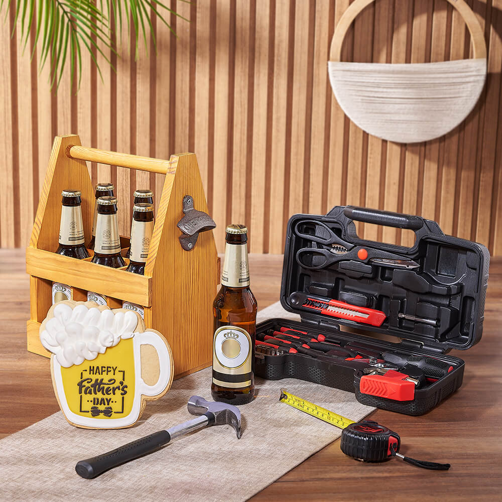 Father’s Day Brew &amp; Tool Gift, beer gift, beer, fathers day gift, fathers day, tool gift, tools, Canada delivery