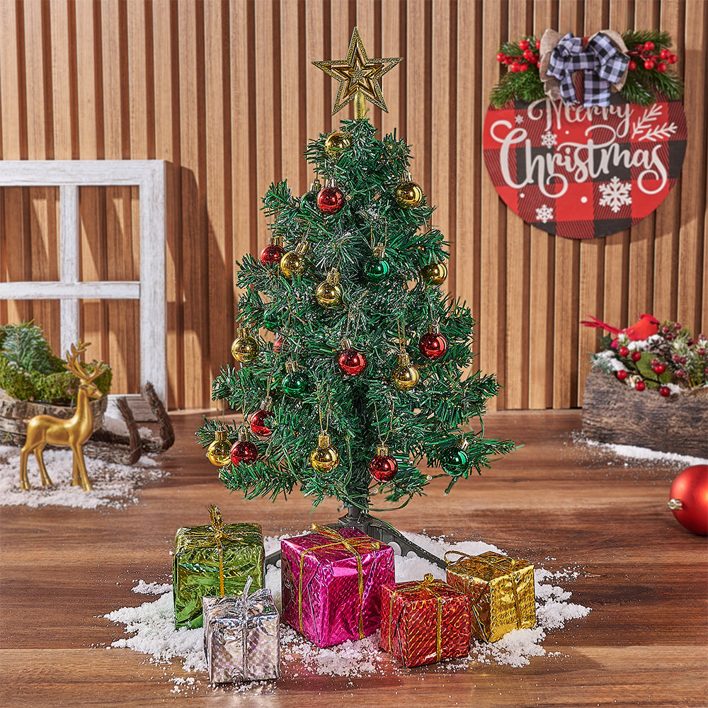 Christmas Tree Gift Box – how the gift is presented