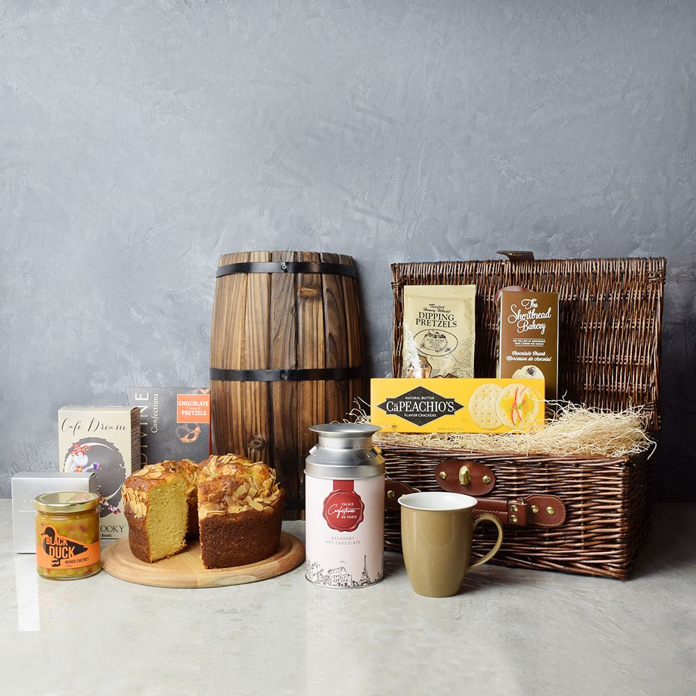 Gourmet Chutney &amp; Chocolate Set from Canada Baskets - Gourmet Gift Set - Canada Delivery.