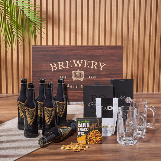 Guinness & Goodies Gift Set, beer gift, beer, guinness gift, guinness, snack gift, snack, Canada delivery