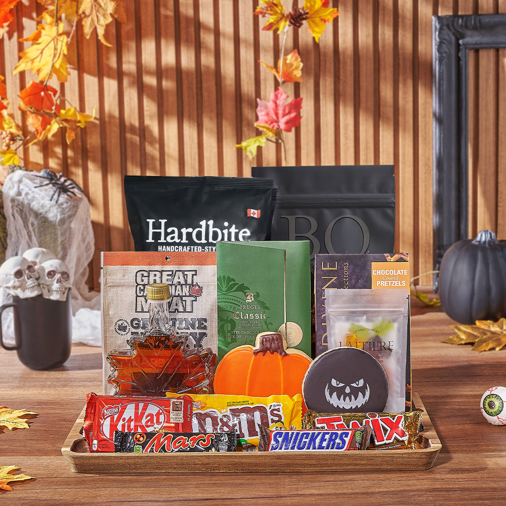 Halloween Candy &amp; Snack Board, halloween gift, halloween, candy gift, candy, cookie gift, cookie, Canada delivery