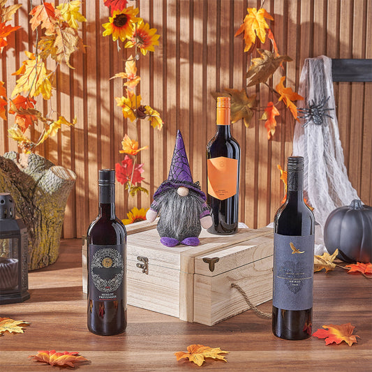 Halloween Wine Trio Gift, wine gift, wine, halloween gift, halloween, Canada delivery