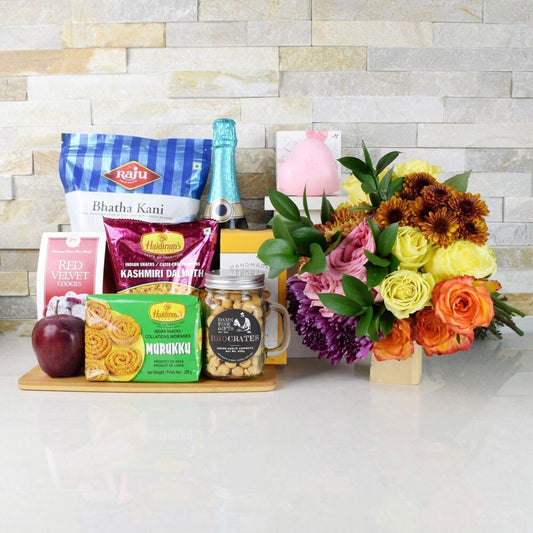 Have A Happy & Bubbly Diwali Gift Set from Canada Baskets - Canada Delivery