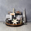 Holiday Bubbly & Snowflake Snack Gift Set from Canada Baskets - Canada Delivery