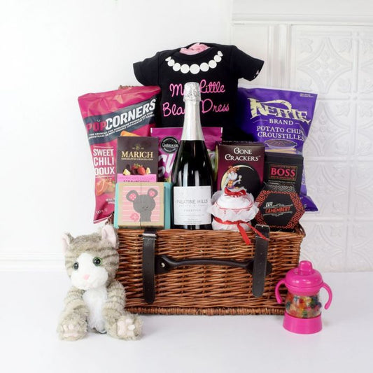 I Am Born Gift Basket With Champagne from Canada Baskets - Champagne Gift Set - Canada Delivery
