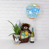 It’s a Baby Boy Gift Basket from Canada Baskets - Wine Gift Set - Canada Delivery