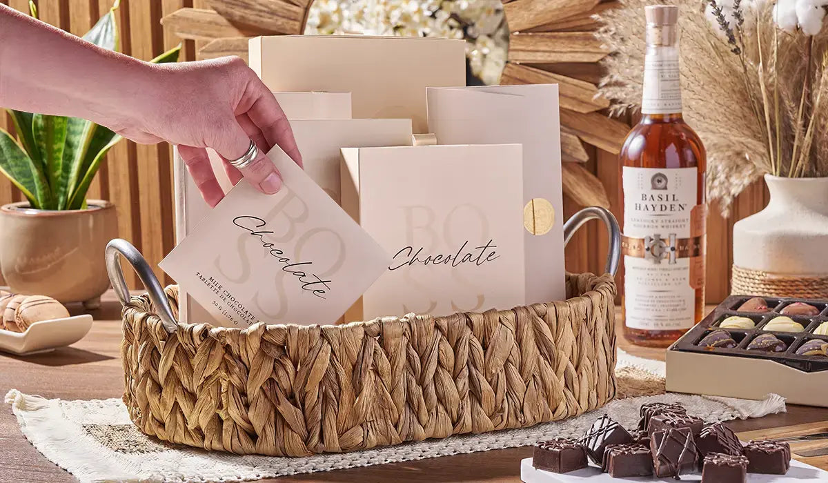 Gift basket preparation process