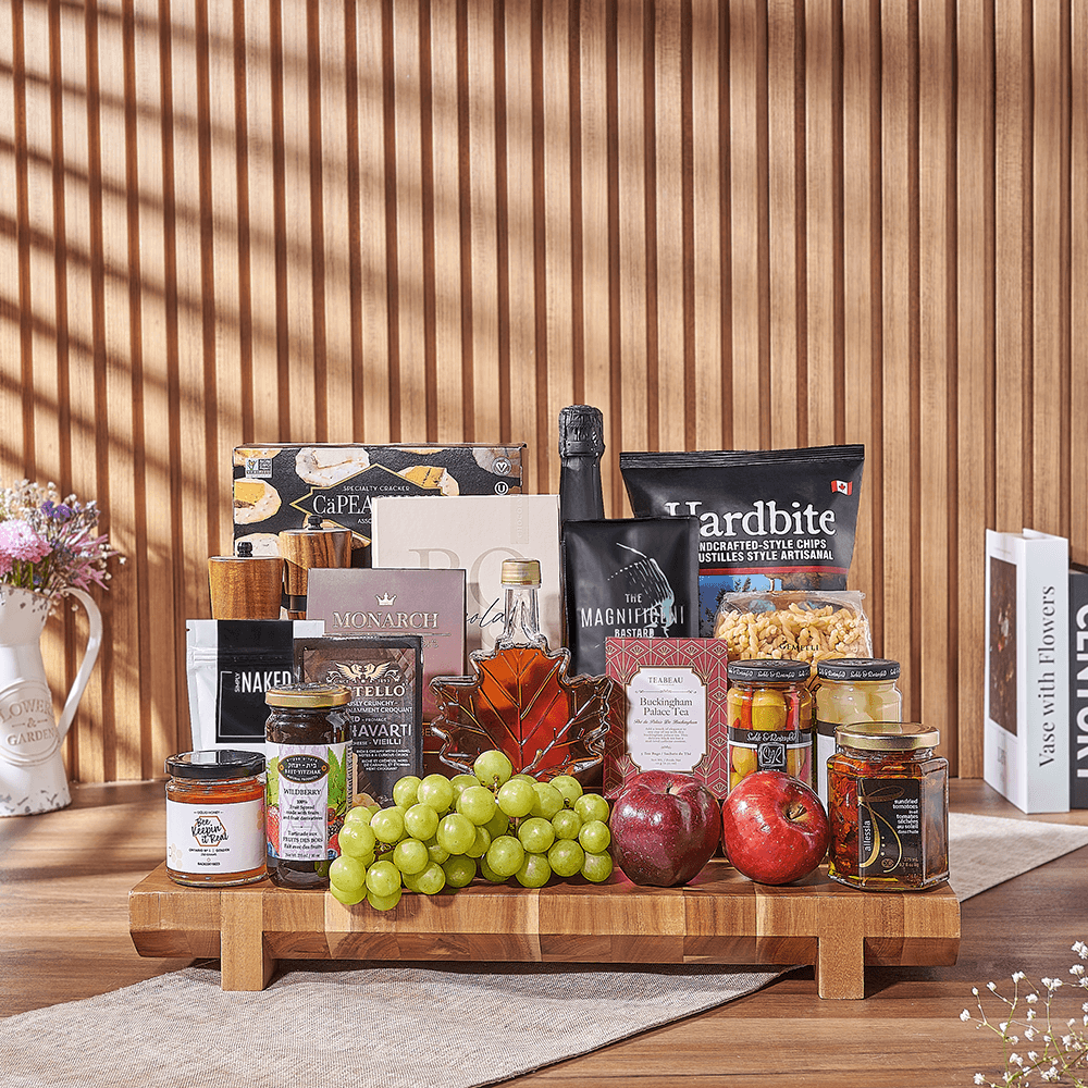 Kosher Champagne Feast, kosher gift, kosher, champagne gift, champagne, sparkling wine gift, sparkling wine, Canada delivery