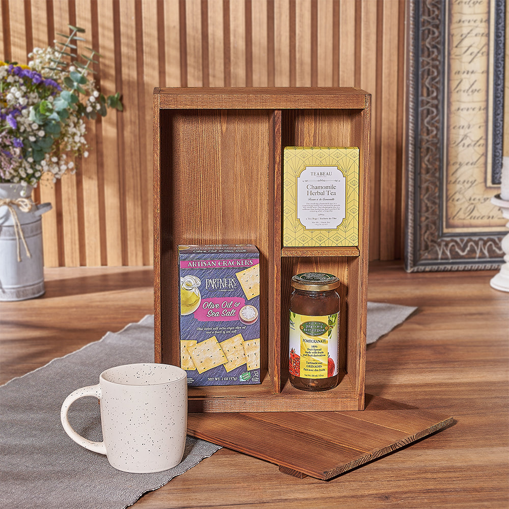 Kosher Teatime for One Gift Box
Canada Baskets - Canada Delivery