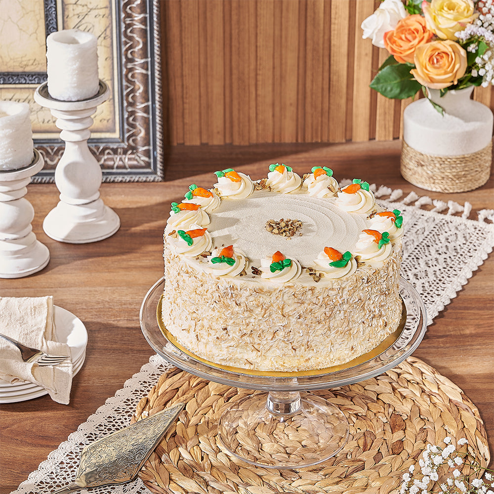 Spiced Carrot Cake – how the gift is presented