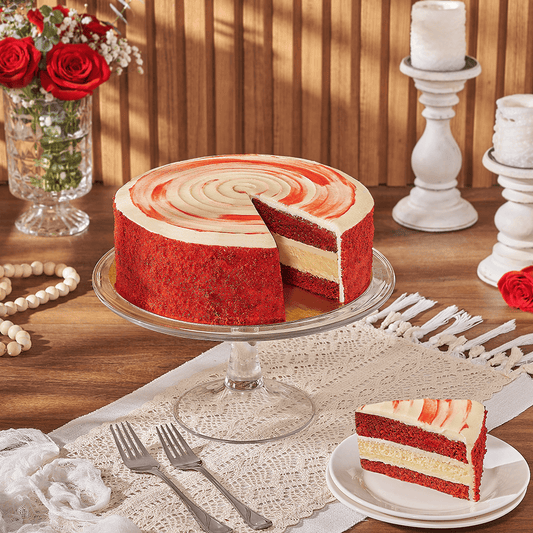 Large Red Velvet Cheesecake, cake gift, cake, cheesecake gift, cheesecake, Canada delivery