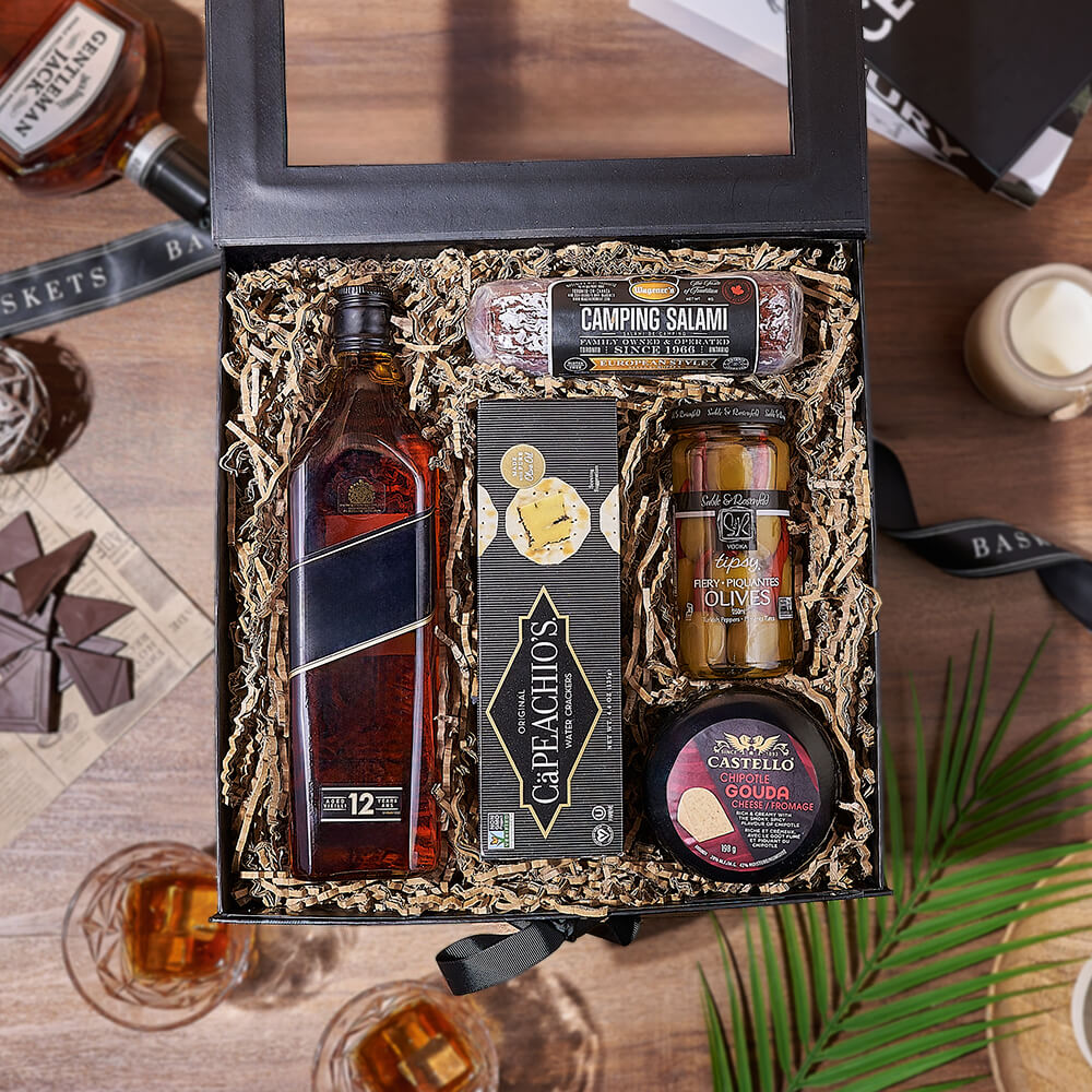Liquor &amp; Charcuterie Gift Box, liquor gift, liquor, charcuterie gift, charcuterie, Canada delivery