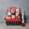 "North Pole Delivery Gift Set" Gourmet Goods in a basket | Canada Baskets - Canada Delivery