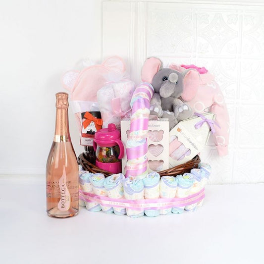 Pretty Little Rockstar Gift Set from Canada Baskets - Champagne Gift Basket - Canada Delivery.