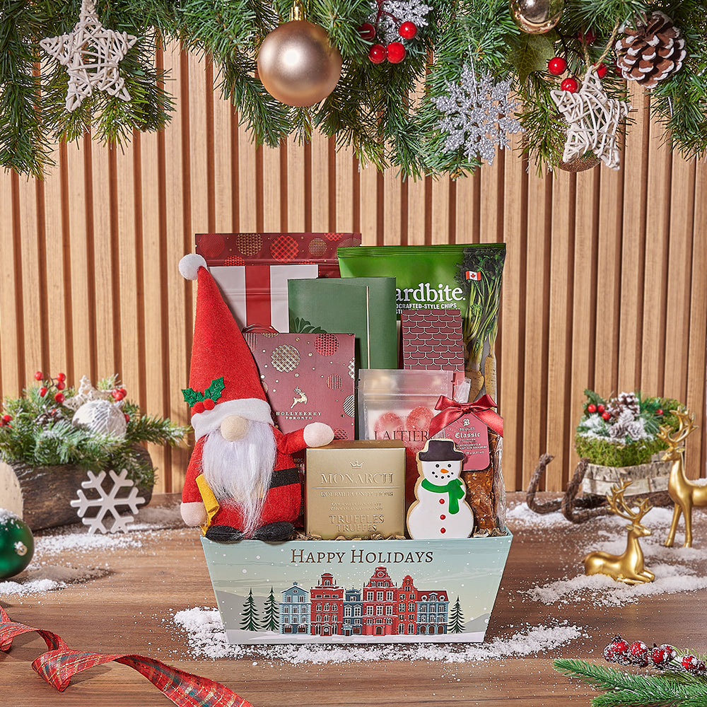 Santa’s Gourmet Snack & Treat Set, christmas gift, christmas, chocolate gift, chocolate, Canada delivery