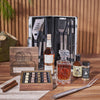 Smokin’ BBQ Grill Gift Set with Liquor, liquor gift, liquor, grill gift, grill, decanter gift, decanter, Canada delivery