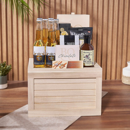 Spread a Smile Corona Crate, beer gift, beer, chocolate gift, chocolate, snack gift, snack, Canada delivery